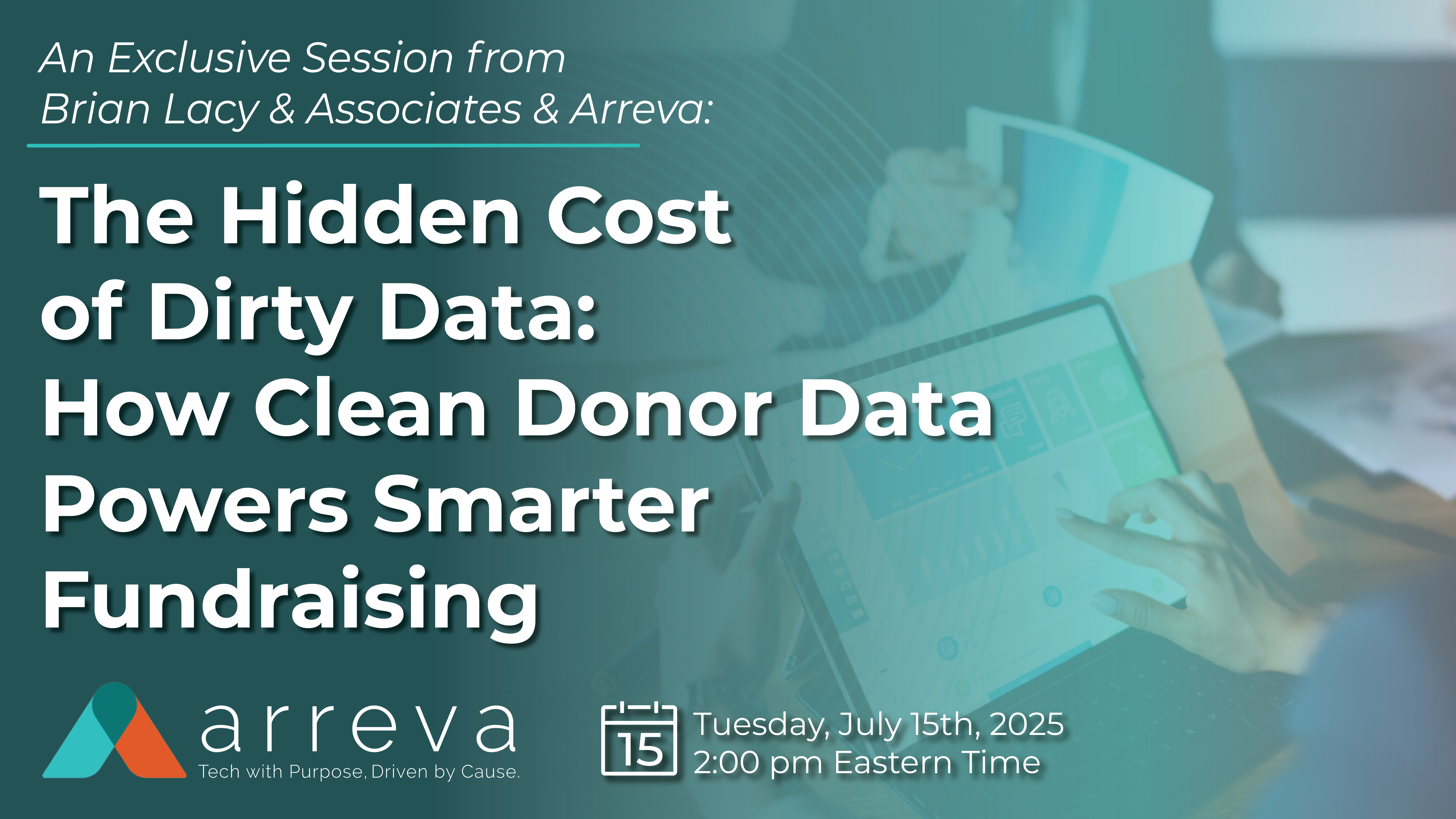 July 2025 - Brian Lacy and Arreva Data CRM_Landing Page